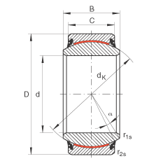 P(gun)(ji)S GE20-UK-2RS, (j) DIN ISO 12 240-1 (bio)(zhn), So(h)ɂ(c)ܷ