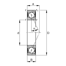 SS B71915-E-2RSD-T-P4S, {(dio)(ji)Ɍb|  = 25ɂ(c)ܷ⣬ǽ|ƹ